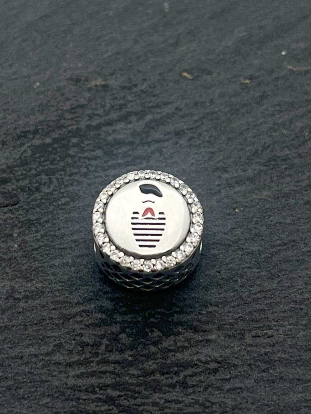 Pandora Mime Figure Country Of France Exclusive Sterling Silver Bead Charm